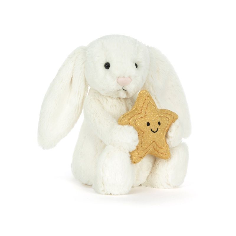 Jellycat Cream Bunny with Star
