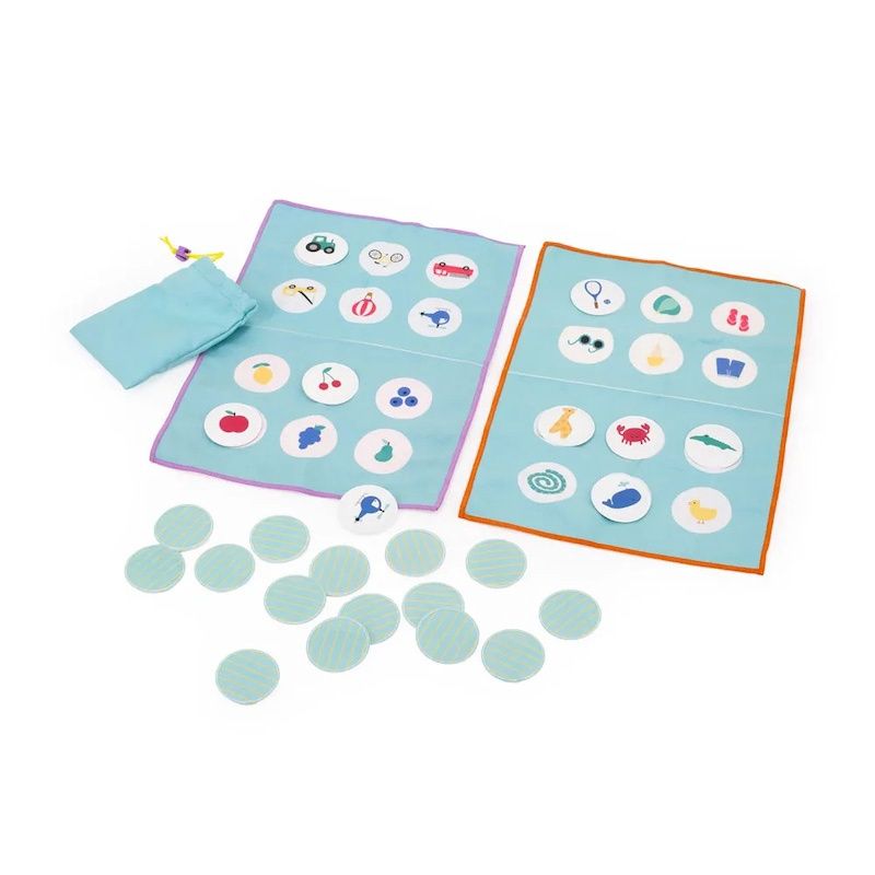 Quut Toys travel game bingo/lotocolor