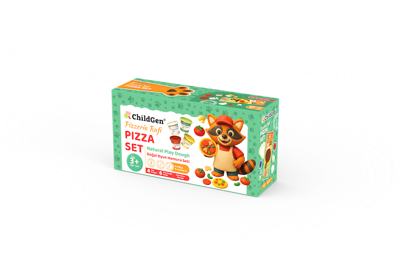 ChildGen play dough paw pals pizza set