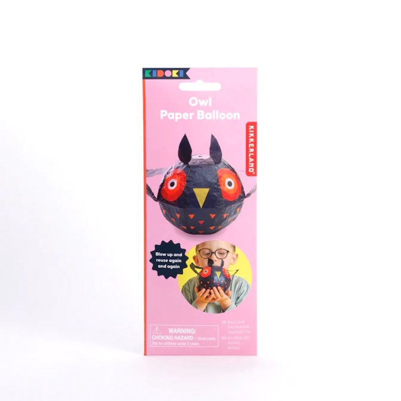 Kidoki washi papieren ballon uil