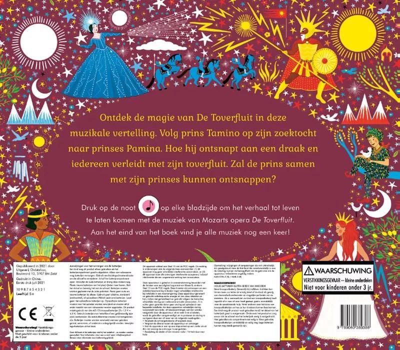 Geluidenboek Het verhalenorkest De toverfluit