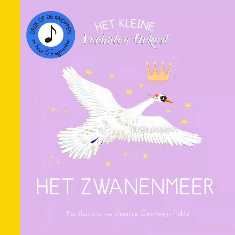 Geluidenboek Het kleine verhalenorkest Het zwanenmeer