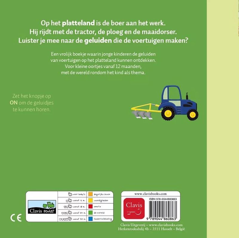 Geluidenboek Dag tractor en andere voertuigen