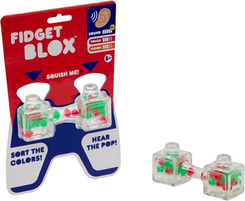 Goliath Fidget Blox Sound groen en rood