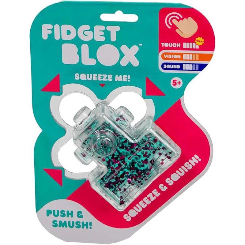Goliath Fidget Blox touch blauw