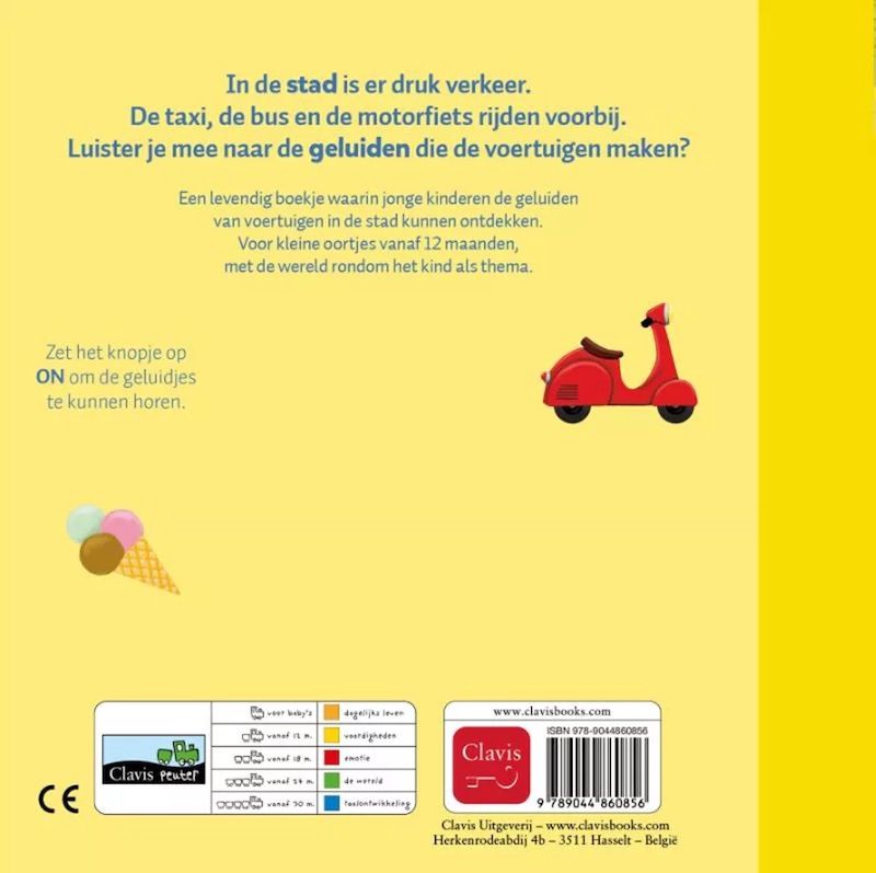 Geluidenboek Dag taxi en andere voertuigen