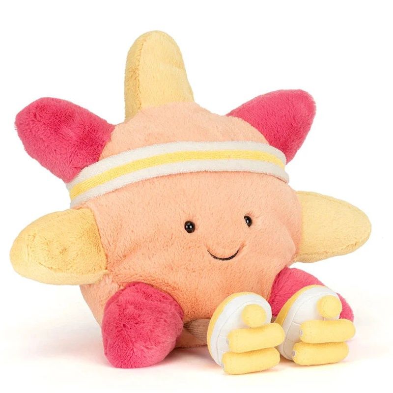 Jellycat zon op rolschaatsen Amuseables Sun 'Roller Skates'