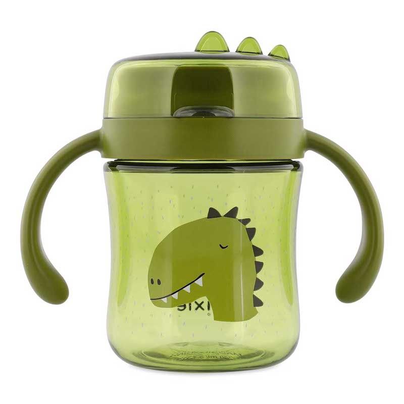 Trixie drinkbeker 360 graden met handvatten dino groen