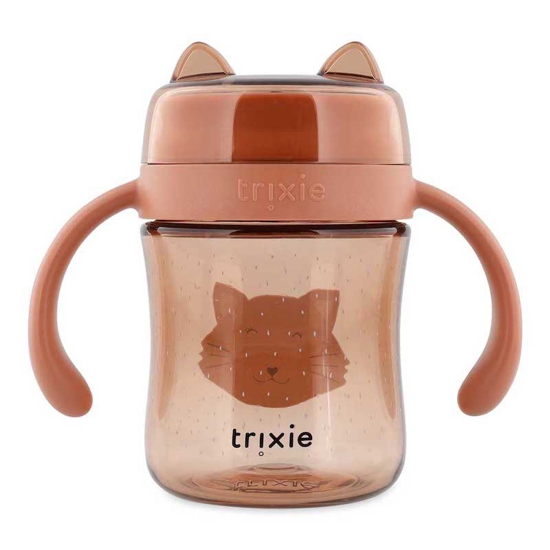 Trixie drinkbeker 360 graden met handvatten poes