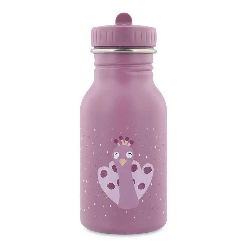 Trixie drinkfles RVS 350 ml pauw