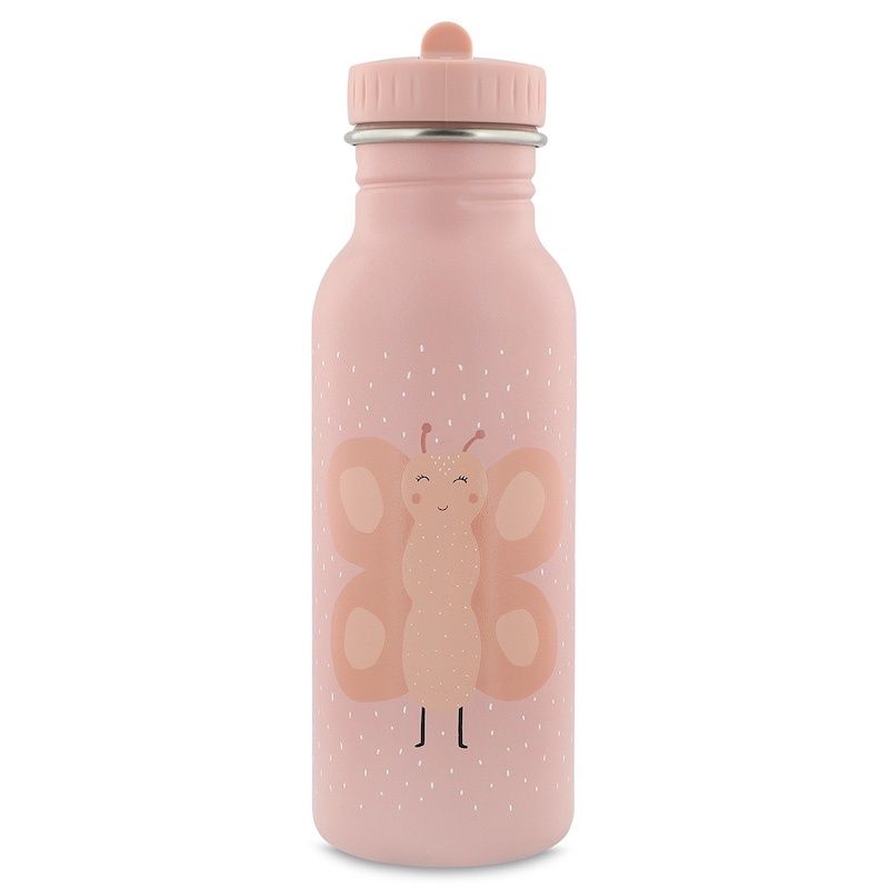 Trixie drinkfles RVS 500 ml vlinder