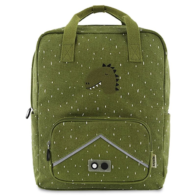 Trixie rugtas dino groen maat L
