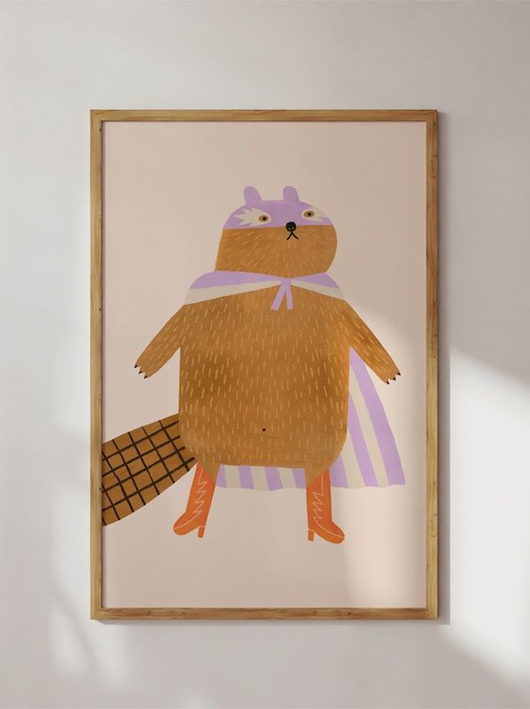 Aniek Bartels poster A3 Bever hero