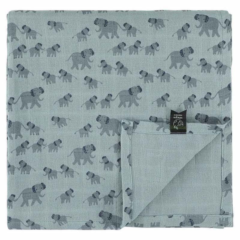 Trixie swaddle 110 x 110 cm olifant