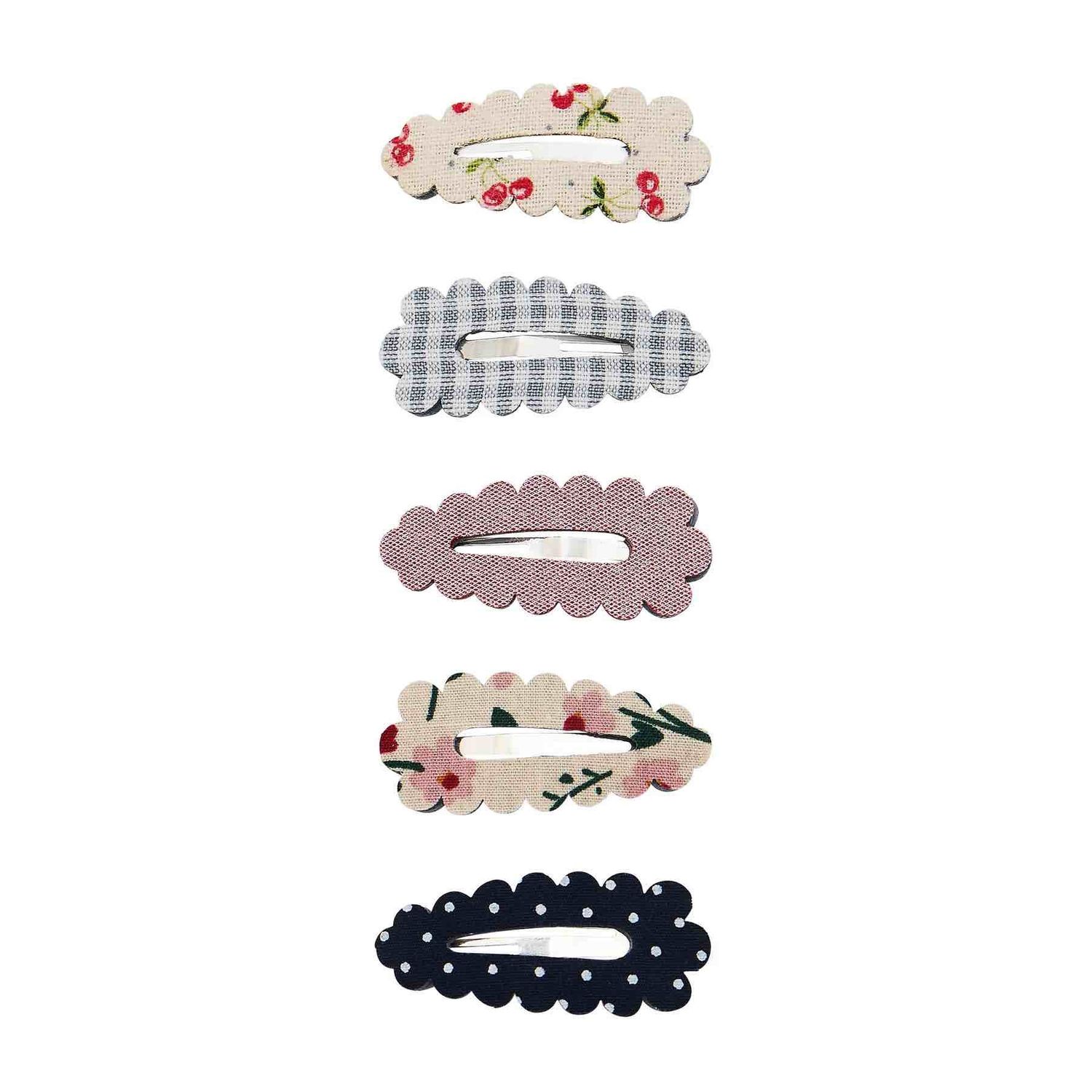 Mimi and Lula haarknipjes mini Scalloped edge clic clacs
