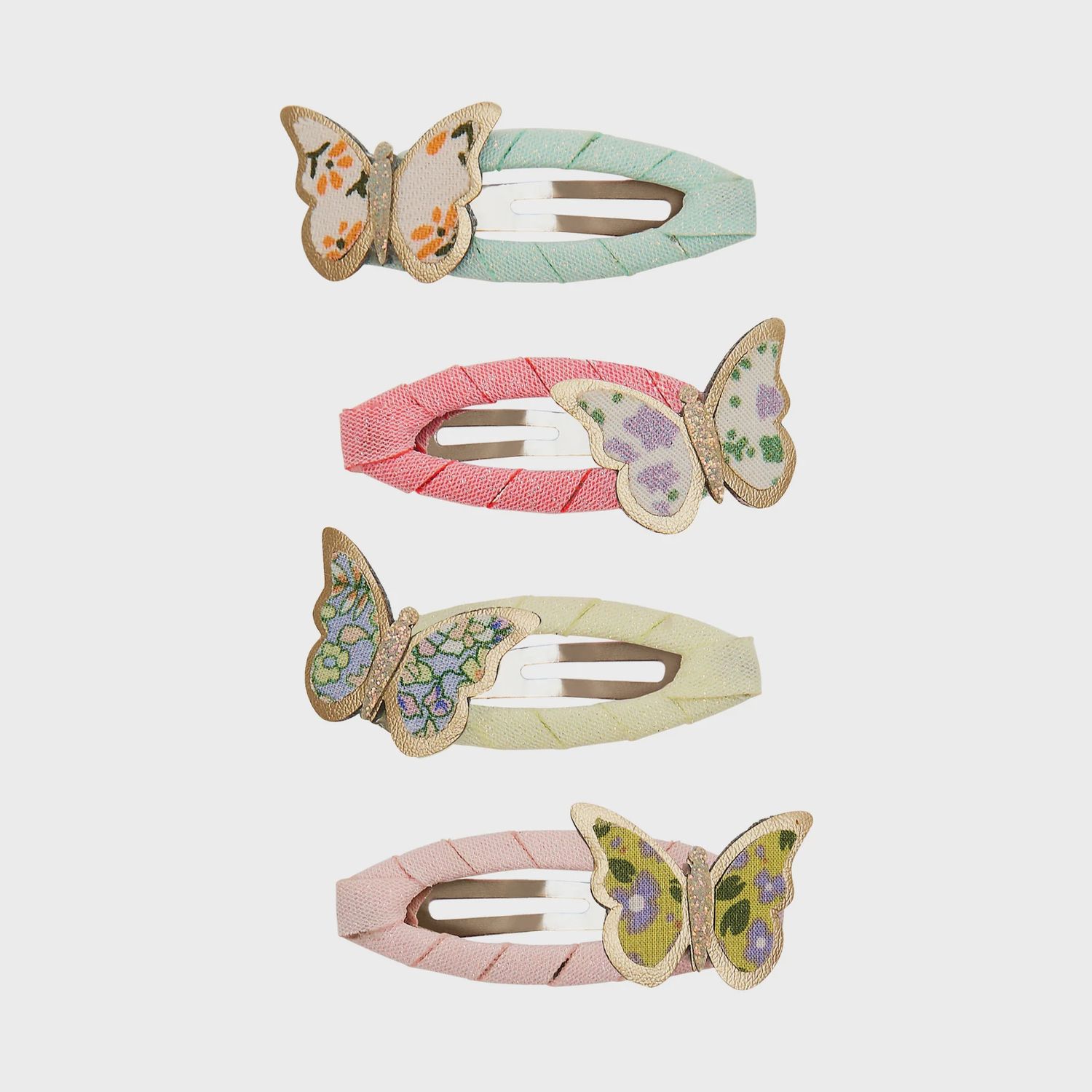 Mimi and Lula haarknipjes Floral butterfly clic clacs