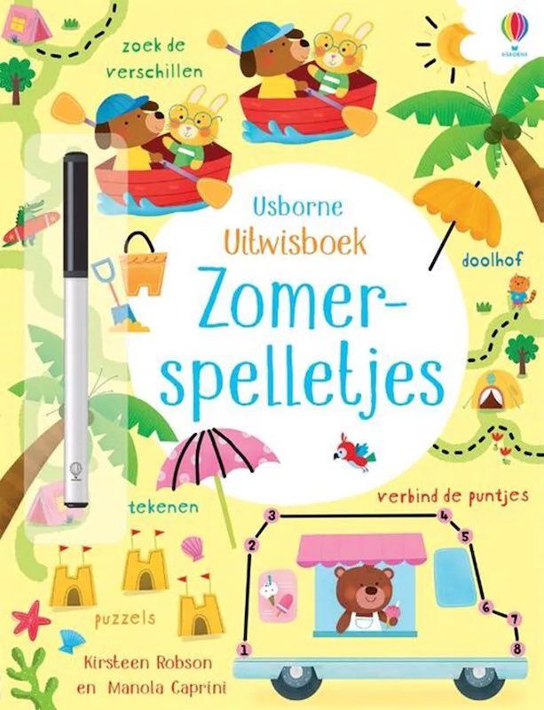 Uitwisboek Zomerspelletjes 3 jaar+