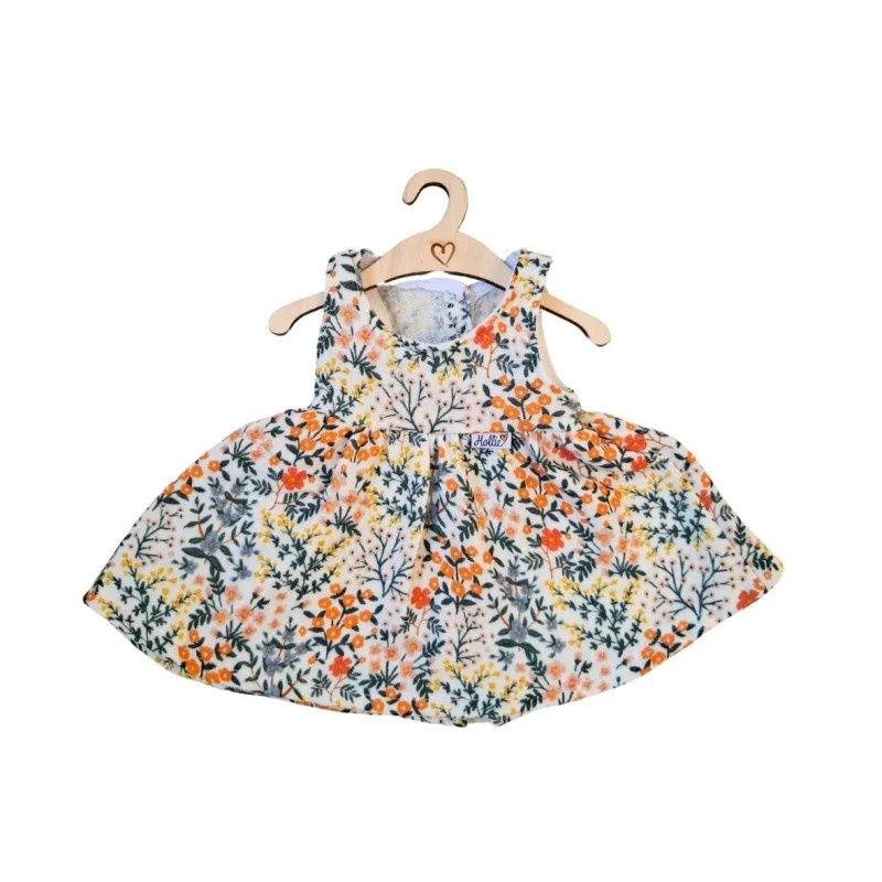 Hollie poppenkleding jurk Summer flower garden