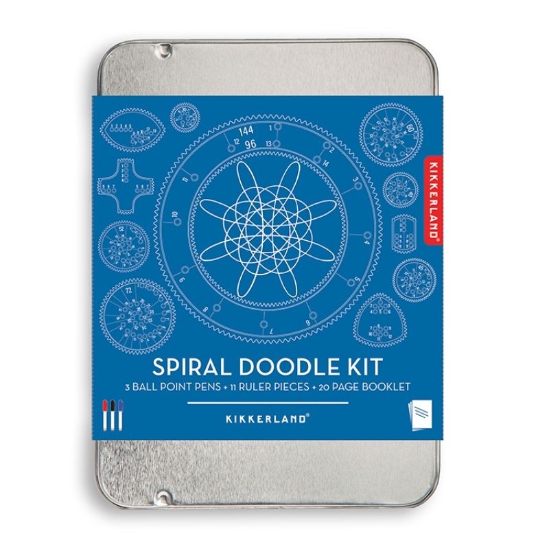 Kikkerland doodle-kit spiraal