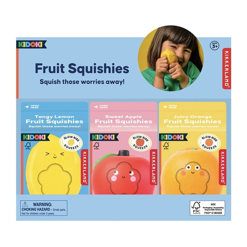 Kidoki Fruit squishies