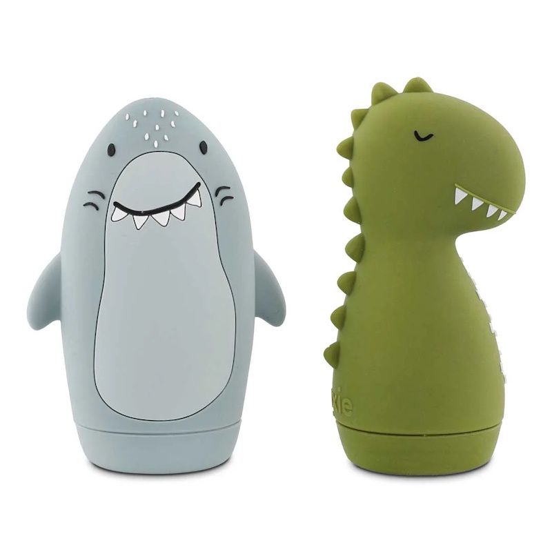 Trixie badspeelgoed sproeiende dieren dino en haai