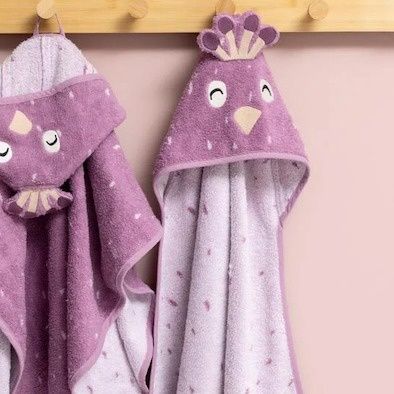 Trixie badcape pauw 75 x 75 cm