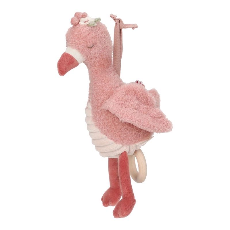 Little Dutch muziekdoosje Safari friends flamingo