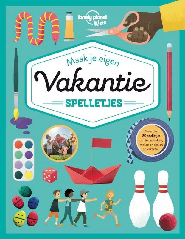 Boek Maak je eigen vakantiespelletjes 5 jaar+