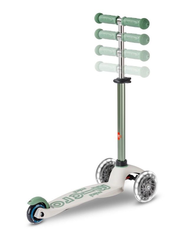 Microstep Mini Deluxe Eco LED pistache