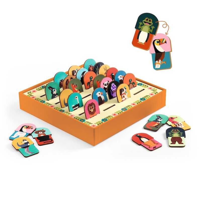 Djeco spel memo mix and match 4-99 jaar