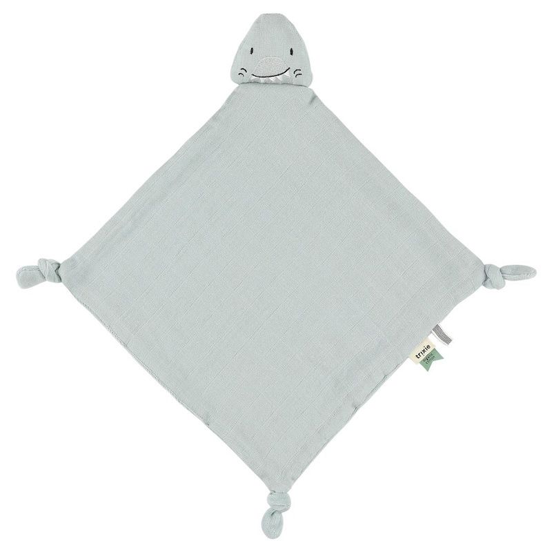 Trixie knuffeldoekje hydrofiel Bliss haai