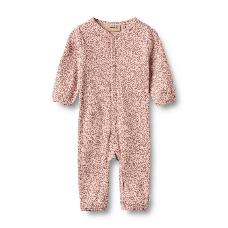 Wheat suit lange mouw Felizia met bloemenprint dim rose small flowers  W26, Maat: 56