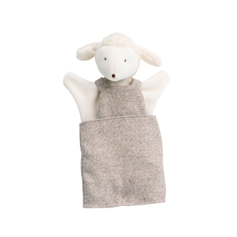 Moulin Roty handpop schaap Albert La Grande Famille