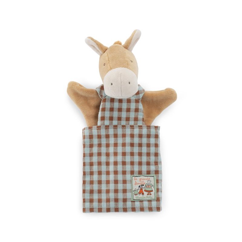 Moulin Roty handpop paard Hugo La Grande Famille