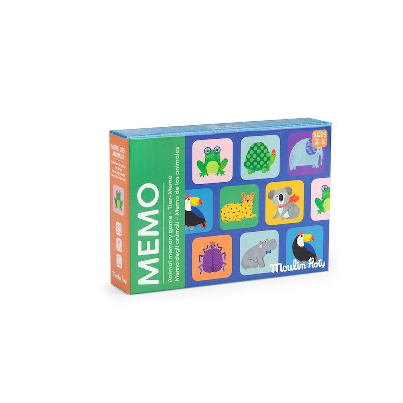 Moulin Roty spel memory dieren  Les Toupitis
