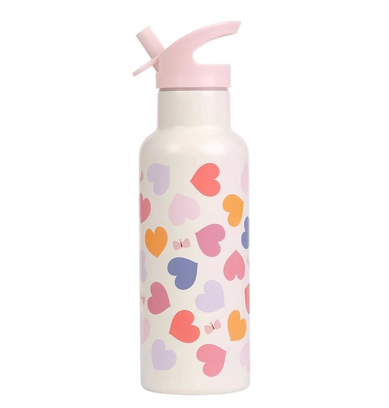 A Little Lovely Company drinkfles thermos hartjes 500 ml