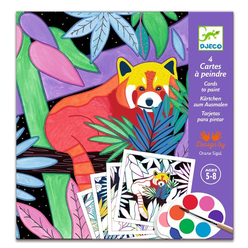 Djeco knutselpakket leer schilderen Selva 5-8 jaar