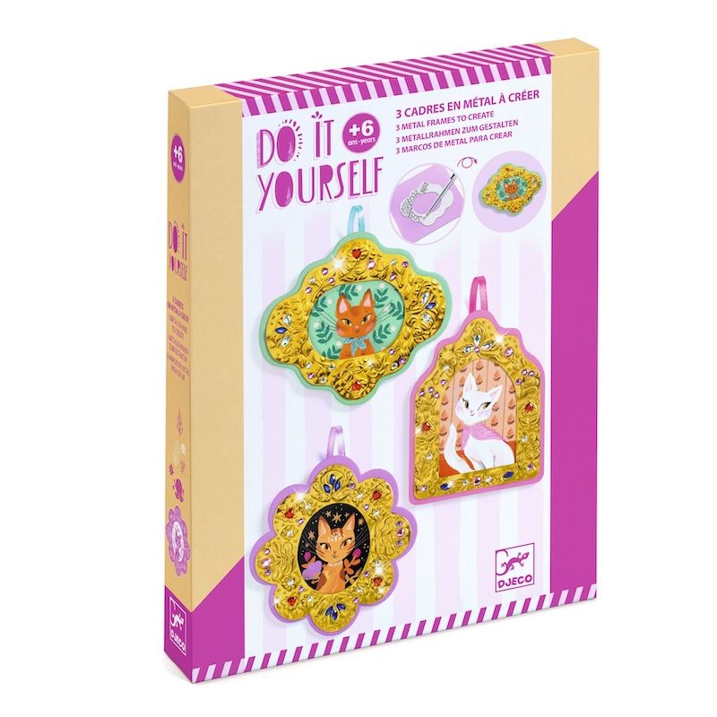 Djeco knutselpakket diy embossing portretten  6 jaar+