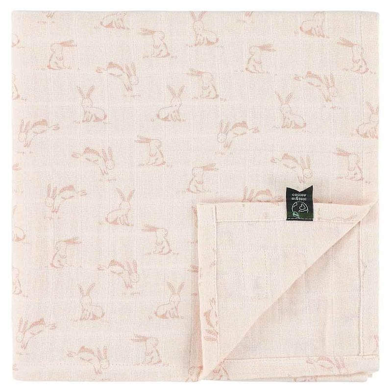 Trixie swaddle 110 x 110 cm konijn