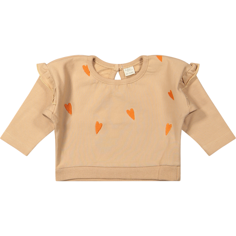 Riffle Amsterdam sweater Mette sweat sirocco heart W26, Maat: 56