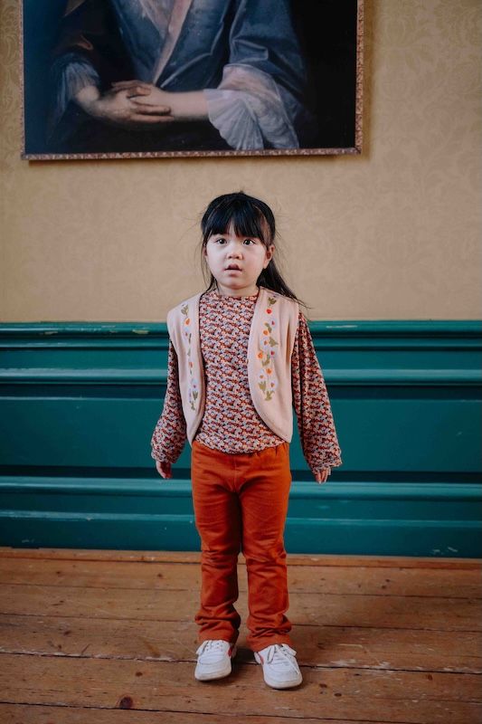 Riffle Amsterdam shirt lange mouw Malin flowerprint W26
