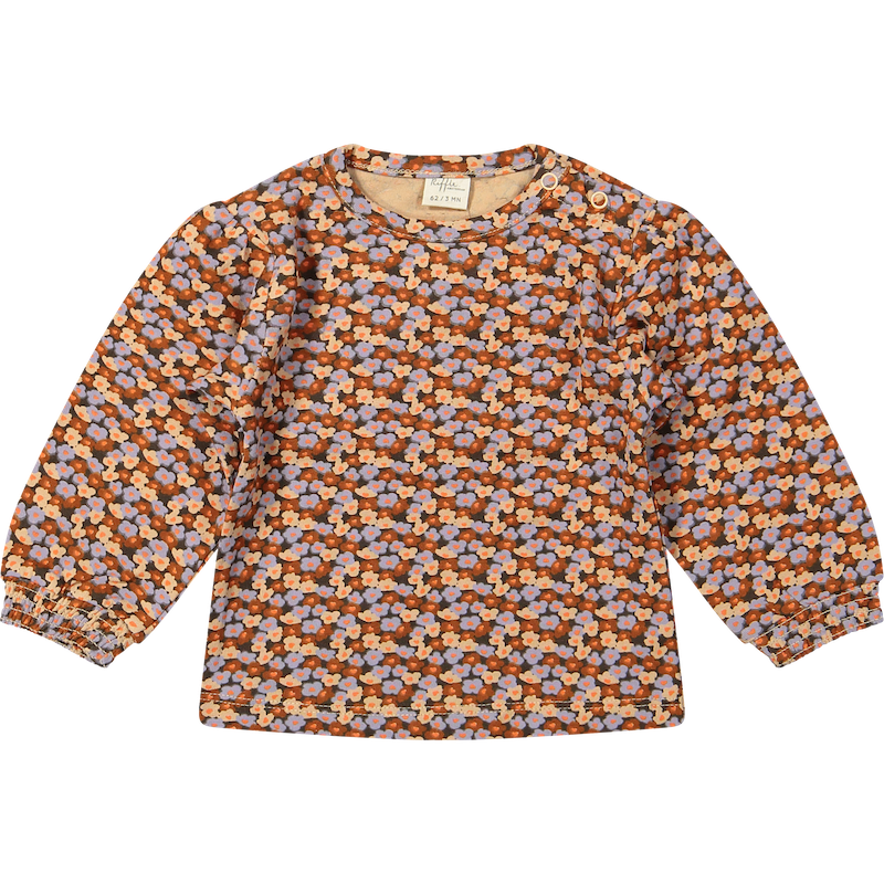 Riffle Amsterdam shirt lange mouw Malin flowerprint W26, Maat: 56