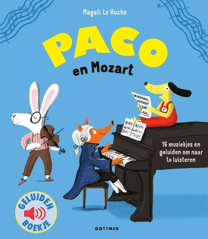 Geluidenboek Paco en Mozart