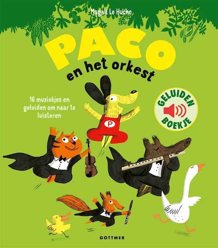 Geluidenboek Paco en het orkest