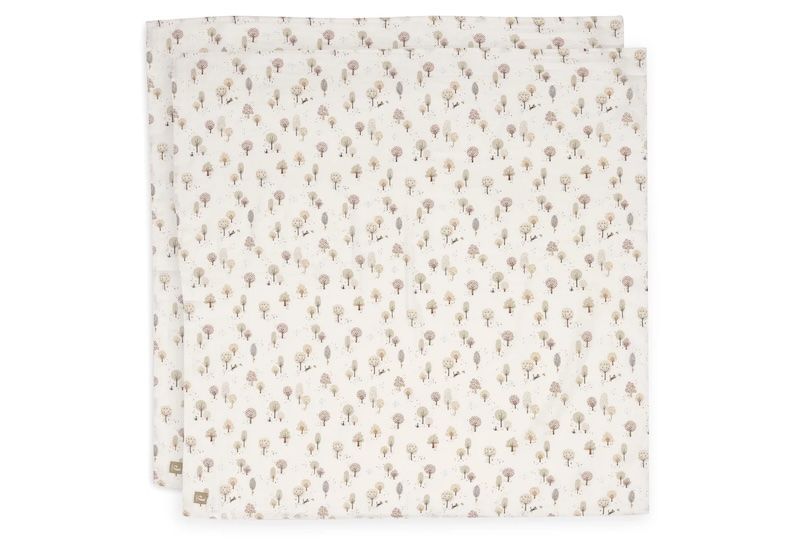 Jollein swaddle large Tiny Park 2-pack 115x115 cm
