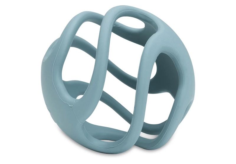 Jollein bijtring Bal siliconen Sea green
