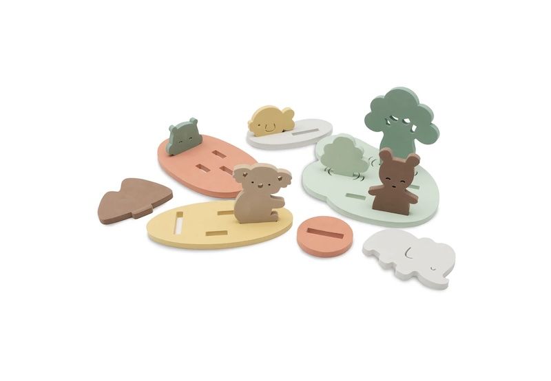 Jollein badspeelset foam Kangaroots