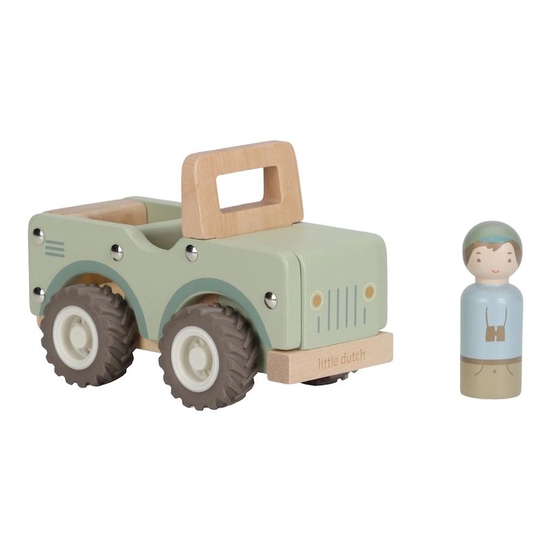 Little Dutch houten safari auto Safari Friends