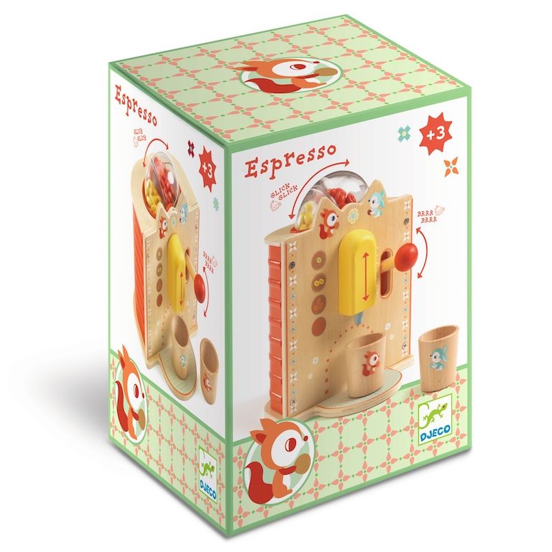 Djeco houten koffie-machine Espresso