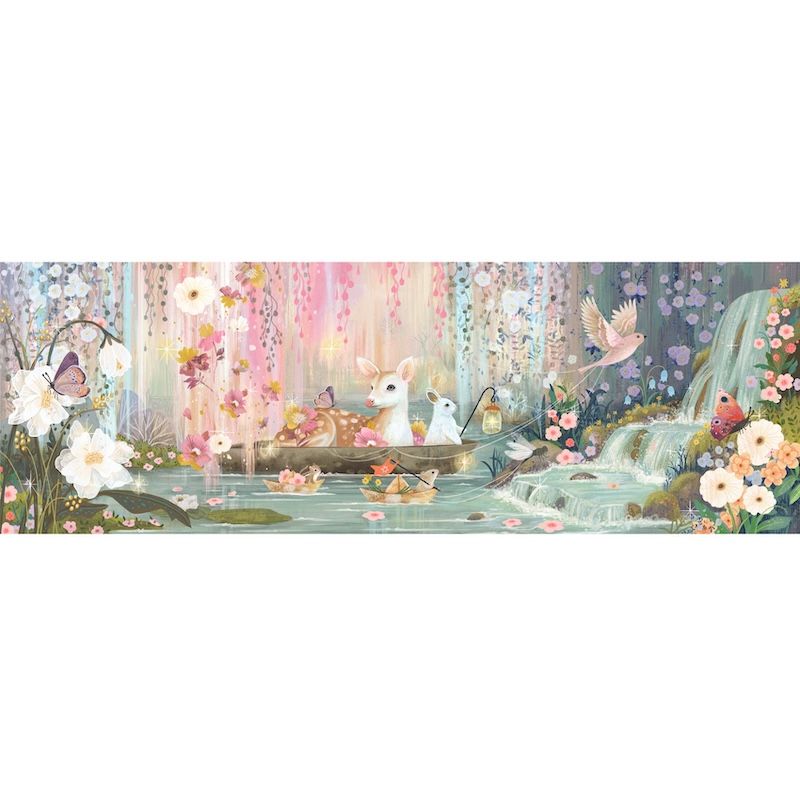 Djeco galerijpuzzel fairy lake 350 st